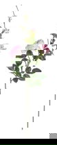 Floare artificiala, Rose Branch, Bizzotto, 90 cm, roz