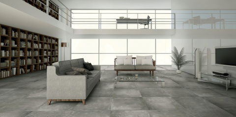 Gresie portelanata Abitare, Icon Smoke 60,4x60,4 cm