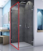 SUPER PROMO Perete lateral fix SanSwiss Escura 75x200 cm