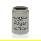 Suport periute si pasta de dinti Paris, Versa, Ø7.6x11 cm, ceramica