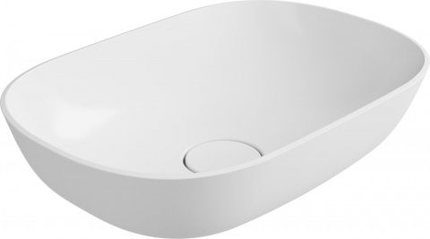 Lavoar dreptunghiular Cast Marble Alessia 50x35xH15.1 cm