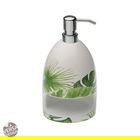 Dozator pentru detergent de vase cu suport pentru burete New Leaves, Versa, Ø11x20.5 cm, ceramica