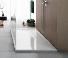 Cadita de dus SanSwiss Livada W20AS 90x70xH3,5 cm marmura sintetica alba