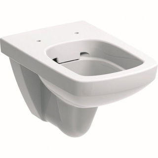 Vas WC suspendat Geberit Selnova Square Rimless Alb 53x35xH40 cm