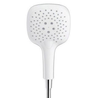 Para dus Hansgrohe Puravida 150 alb/crom CU 3 tipuri de jet