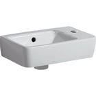 Lavoar Geberit Selnova Compact cu proiectie mica asimetrica dreapta 40x25xH15 cm