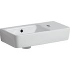 Lavoar Geberit Selnova Compact cu proiectie mica asimetrica dreapta 50x25xH15 cm