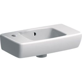 Lavoar Geberit Selnova Compact cu blat proiectie mica stanga 45x25xH15 cm