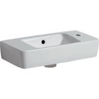 Lavoar Geberit Selnova Compact cu blat proiectie mica dreapta 50x25xH15 cm