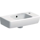 Lavoar Geberit Selnova Compact cu blat proiectie mica dreapta 45x25xH15 cm