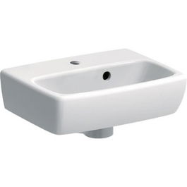 Lavoar suspendat Geberit Selnova Square orificiu preaplin asimetric 36x28xH14,5 cm