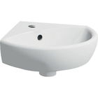 Lavoar de colt suspendat Geberit Selnova 41,4x35xH16 cm