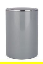 Cos de gunoi, Wenko, Inca, 5 L, 18.5 x 25.5 cm, plastic, gri