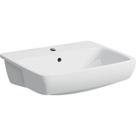 Lavoar Geberit Selnova Square semi-incastrat 55x44xH18,5 cm