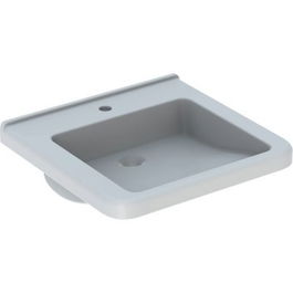 Lavoar suspendat Geberit Selnova Comfort Square 55x53xH16 cm fara preaplin