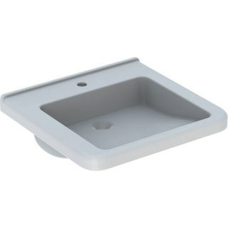Lavoar suspendat Geberit Selnova Comfort Square 55x53xH16 cm fara preaplin