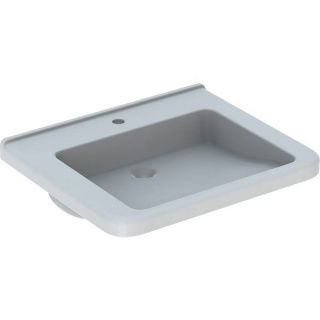 Lavoar suspendat Geberit Selnova Comfort Square 65x55xH16 cm fara preaplin
