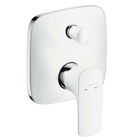 Baterie cada si dus Hansgrohe PuraVida alb-crom