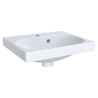 Lavoar Geberit Acanto preaplin asimetric 45x38 cm