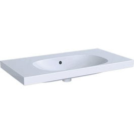 Lavoar Geberit Acanto cu blat 90x48xH17 cm fara orificiu baterie