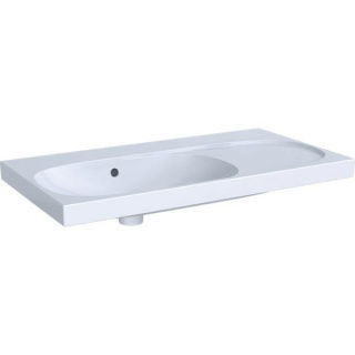 Lavoar Geberit Acanto blat dreapta fara orificiu baterie 90x40 cm