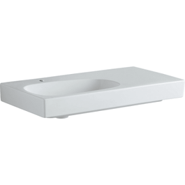 Lavoar Geberit Citterio baterie stanga si blat dreapta 90x50xH16 cm