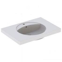 Lavoar Geberit Preciosa cu blat 80x55xH20 cm