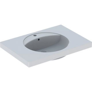 Lavoar Geberit Preciosa cu blat 80x55xH20 cm fara preaplin