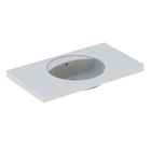 Lavoar Geberit Preciosa cu blat 100x55xH20 cm fara orificiu baterie