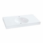 Lavoar Geberit Preciosa II cu blat 90x50xH17 cm fara preaplin