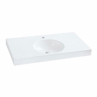 Lavoar Geberit Preciosa II cu blat 90x50xH17 cm fara preaplin