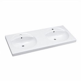 Lavoar dublu Geberit Preciosa 130x55xH20 cm