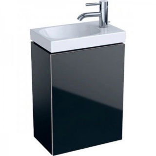 Mobilier Geberit Acanto negru pentru lavoar
