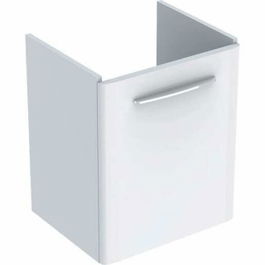 Mobilier Geberit Selnova Square alb lucios pentru lavoar