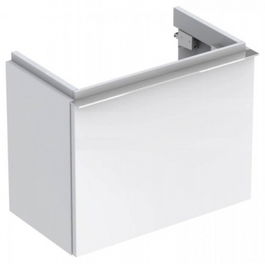 Mobilier Geberit iCon alb lucios cu sertar pentru lavoar