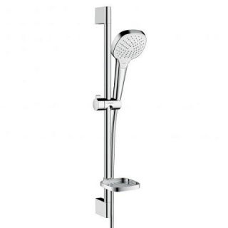 Set dus Hansgrohe Croma Select E cu savoniera