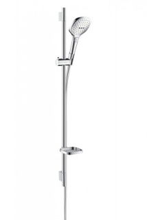 Set dus Hansgrohe Raindance Select E 120 cu savoniera