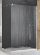 Cabina dus Walk-in SanSwiss Easy STR4P 90xH200 cm Water Threads