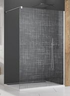 Cabina dus Walk-in SanSwiss Easy STR4P 140xH200 cm Lines