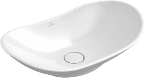 Lavoar pe blat Villeroy & Boch My Nature oval 61x36xH15 cm