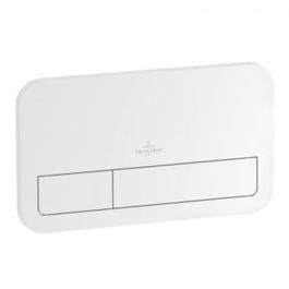 Clapeta Villeroy&Boch ViConnect actionare dubla alb 21 cm