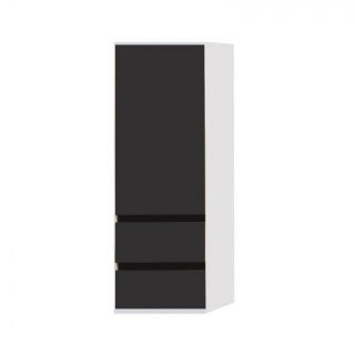 Dulap Kolpasan Pandora 130cm inalt suspendat negru