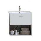 Set PROMO mobilier si lavoar Kolpasan Evelin alb 61x44xH65 cm