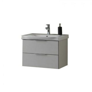 Set PROMO mobilier si lavoar Kolpasan Lana gri 80x49xH57 cm