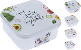 Set 4 cutii pentu depozitare, 1000 ml/650 ml/450 ml/300 ml, polipropilena