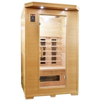 Sauna Sanotechnik Carmen 2 brad canadian 120x120xH195 cm cromoterapie