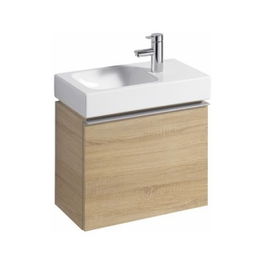 Set PROMO baza lavoar stejar si lavoar R Geberit iCon 53x31xH56 cm