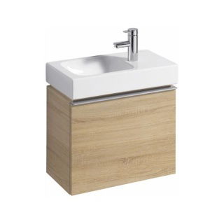 Set PROMO baza lavoar stejar si lavoar R Geberit iCon 53x31xH56 cm
