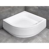 Cadita dus semirotunda Radaway Samos A 80x80xH29,5 cm