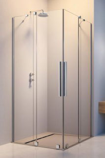 Cabina dus Radaway Furo KDD 80x120xH200 cm, crom